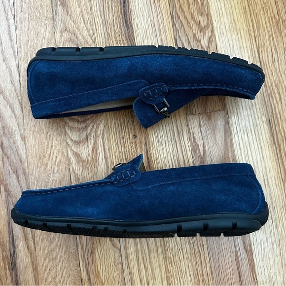 FootJoy Club Casuals Blue Suede Loafer Shoes Men’s Size 9.5 main image 10
